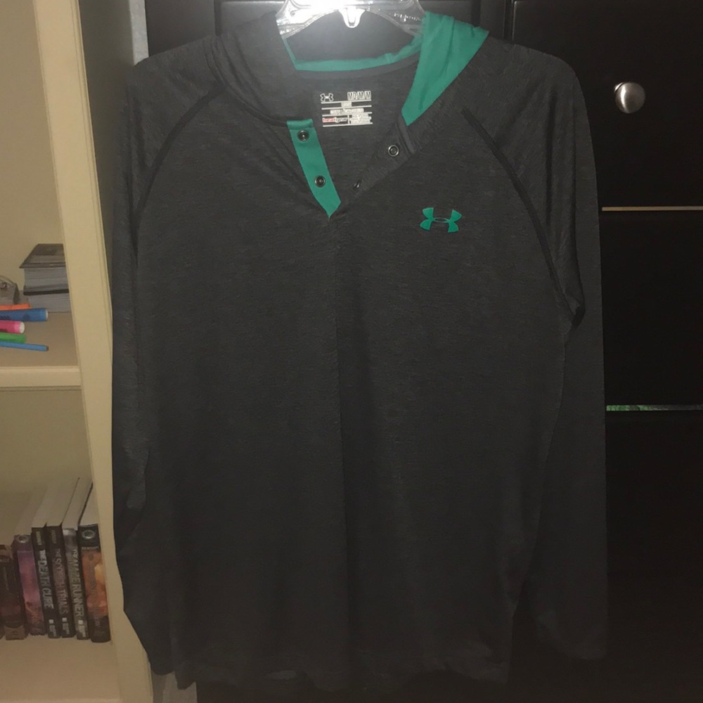 Under Armour Quarter Zip Pullover with Hood